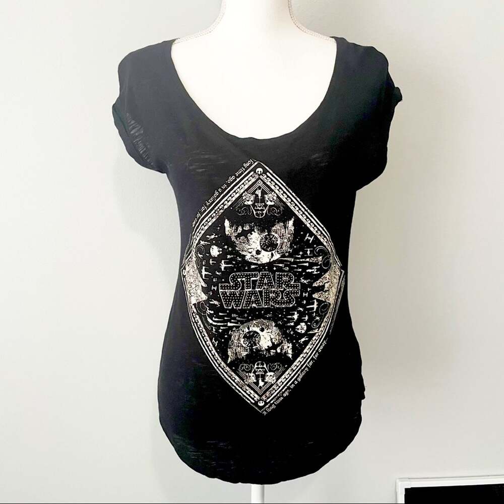 Rock & Republic Star Wars black darth Vader tee XS
